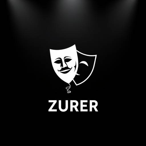 Logo der Bühnenkunst Zürich, einer stilisierten Theatermaske