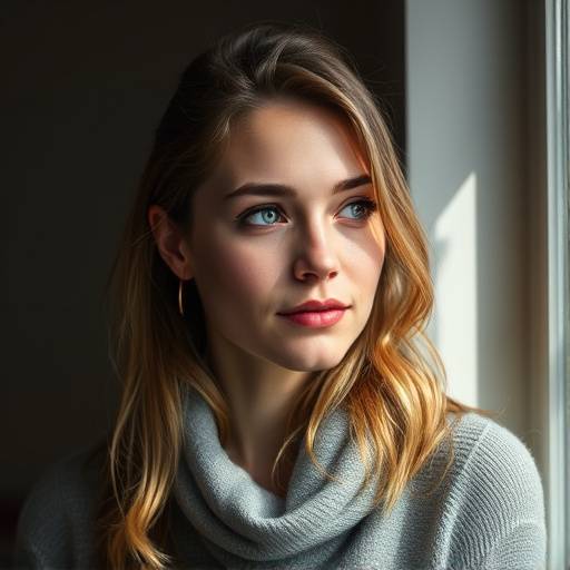 Porträt von Laura Müller, einer Absolventin der Schauspielakademie Zürich.